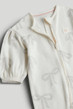 
                        
                          將圖片載入圖庫檢視器 Mothercare My First Cream Bows Zip-Up All-in-One
                        
                      