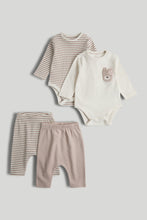 
                        
                          將圖片載入圖庫檢視器 Mothercare My First 4-Piece Set Bodysuits and Joggers
                        
                      