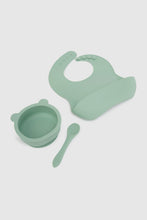 
                        
                          Load image into Gallery viewer, Mothercare First Stage 3-Piece Weaning Set - Green
                        
                      