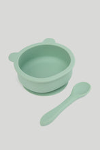
                        
                          Load image into Gallery viewer, Mothercare First Stage 3-Piece Weaning Set - Green
                        
                      