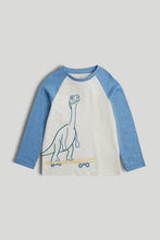 
                        
                          Load image into Gallery viewer, Mothercare Dinosaur Skate T-Shirt
                        
                      