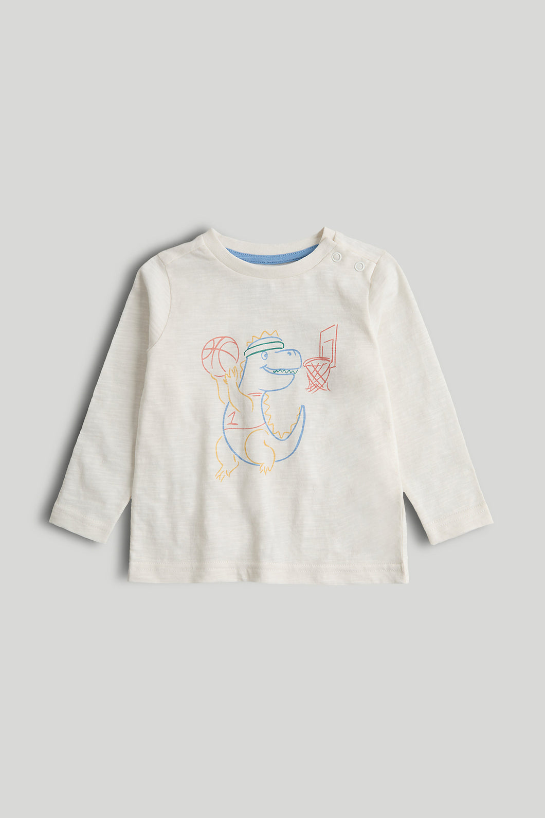 Mothercare Dinosaur Sports Long-Sleeved T-Shirt