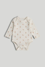 
                        
                          Load image into Gallery viewer, Mothercare 5 Pack My First Bear Long-Sleeved Bodysuits
                        
                      