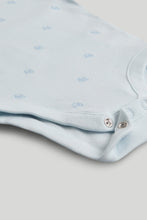 
                        
                          Load image into Gallery viewer, Mothercare 5 Pack My First Blue Long-Sleeved Bodysuits
                        
                      