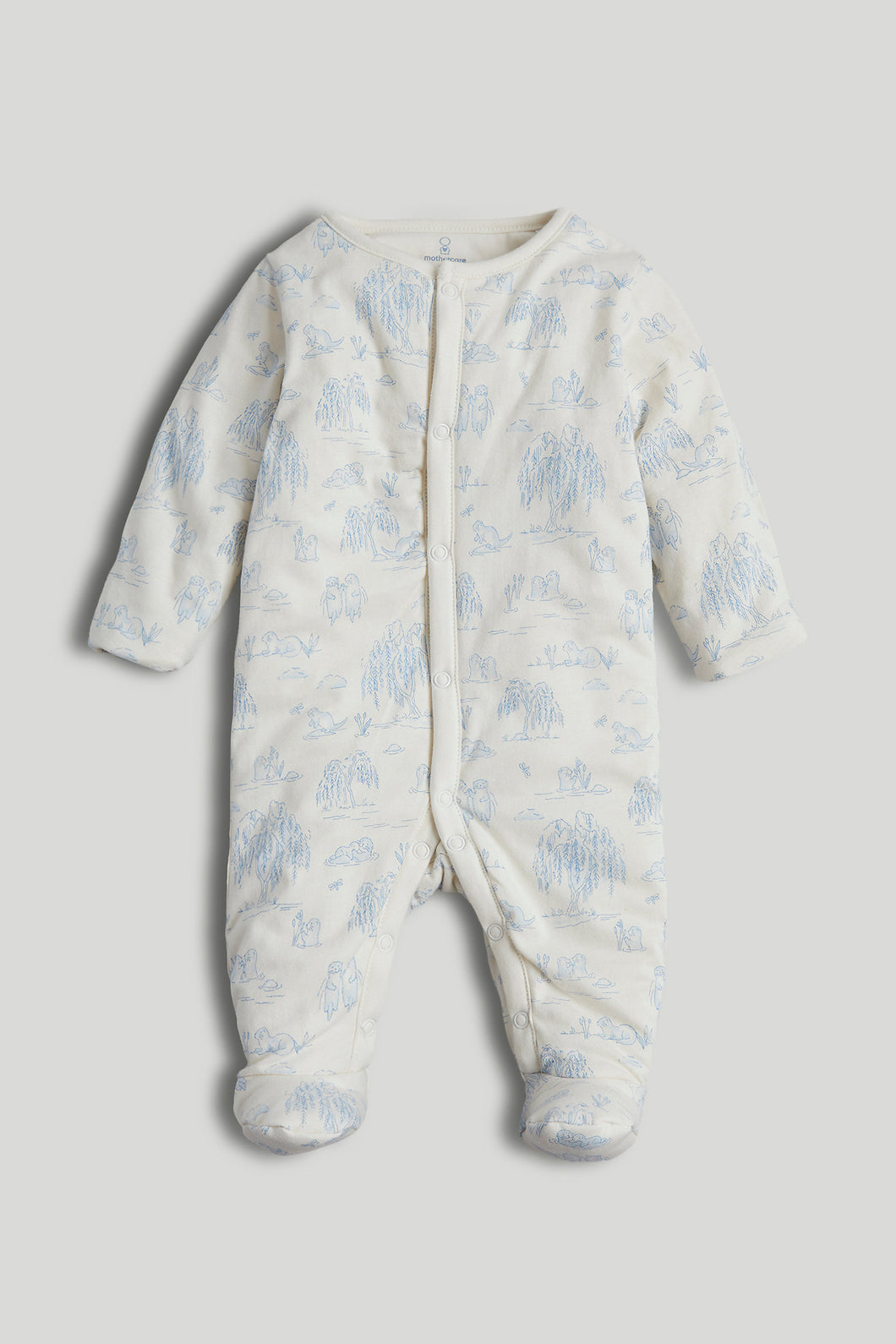 Mothercare My First Blue Wadded Sleepsuit 2.5 Tog
