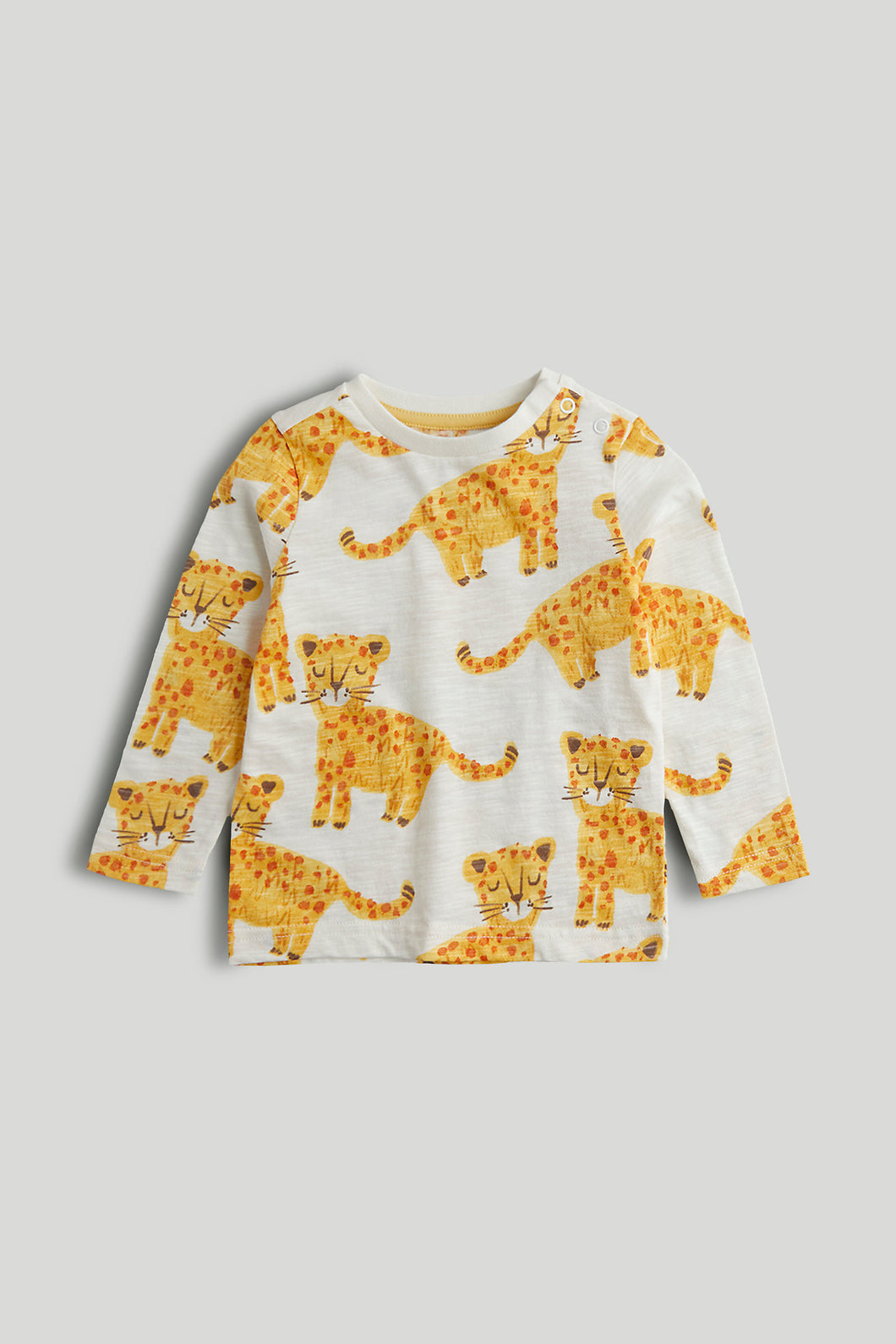 Mothercare Leopard Long-Sleeved T-Shirt