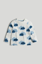 
                        
                          Load image into Gallery viewer, Mothercare Clouds Long-Sleeved T-Shirt
                        
                      