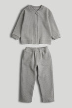 
                        
                          Load image into Gallery viewer, Mothercare Grey Jersey Top and Joggers Set
                        
                      