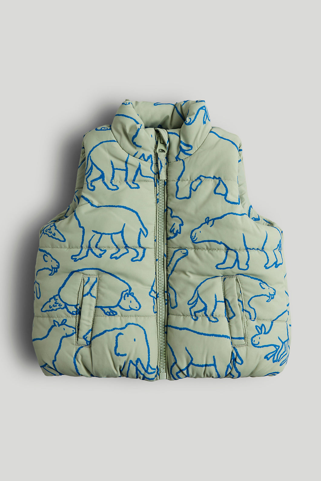 Mothercare Blue Padded Gilet