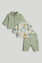 
                        
                          將圖片載入圖庫檢視器 Mothercare Dinosaur 3-Piece Outfit
                        
                      