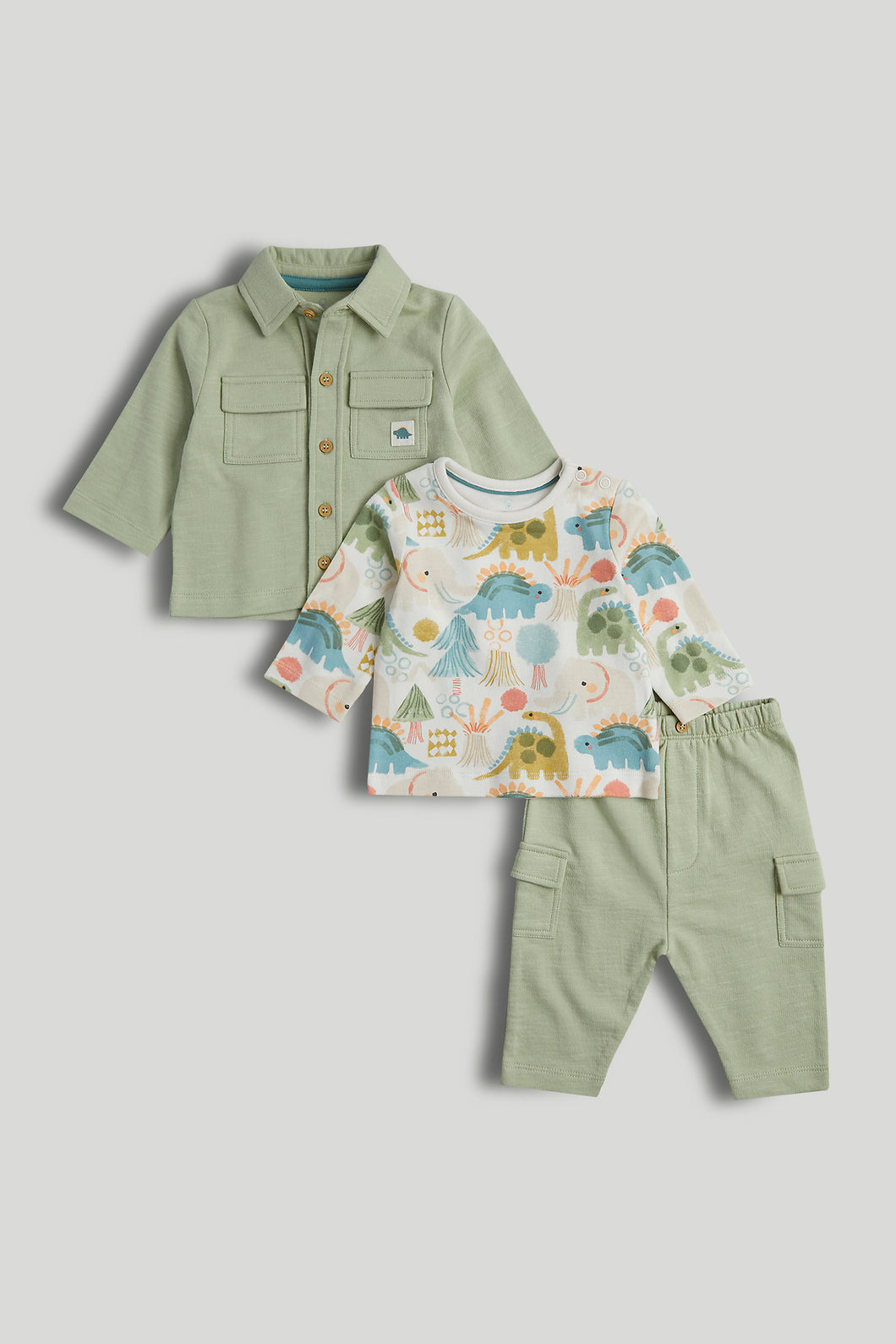 Mothercare Dinosaur 3-Piece Outfit
