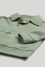 
                        
                          將圖片載入圖庫檢視器 Mothercare Green Dinosaur Sweatshirt and Joggers Outfit
                        
                      