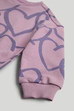 
                        
                          將圖片載入圖庫檢視器 Mothercare Lavender Heart Sweat Top
                        
                      