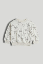 
                        
                          將圖片載入圖庫檢視器 Mothercare Cream Bow Sweat Top
                        
                      