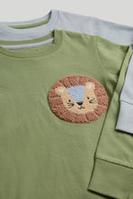 
                        
                          Load image into Gallery viewer, Mothercare 2 Pack Lion Pyjamas
                        
                      