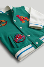 
                        
                          將圖片載入圖庫檢視器 Mothercare Green Varsity Jacket
                        
                      