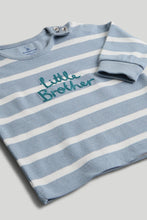 
                        
                          Load image into Gallery viewer, Mothercare Grey Little Brother Baby Pyjamas
                        
                      