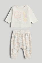 
                        
                          將圖片載入圖庫檢視器 Mothercare Cream Extendable T-Shirt and Trousers Outfit
                        
                      