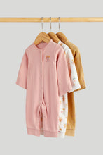 
                        
                          將圖片載入圖庫檢視器 Mothercare 3 Pack Floral Footless Sleepsuits
                        
                      