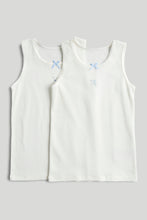 
                        
                          將圖片載入圖庫檢視器 Mothercare 2 Pack Fairy Sleeveless Vests
                        
                      