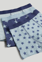 
                        
                          Load image into Gallery viewer, Mothercare 3 Pack Stars Trunk Briefs
                        
                      
