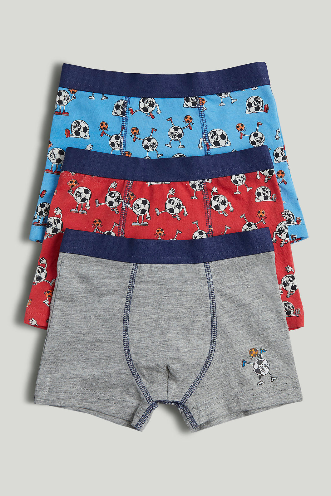 Mothercare 3 Pack Football Trunk Briefs