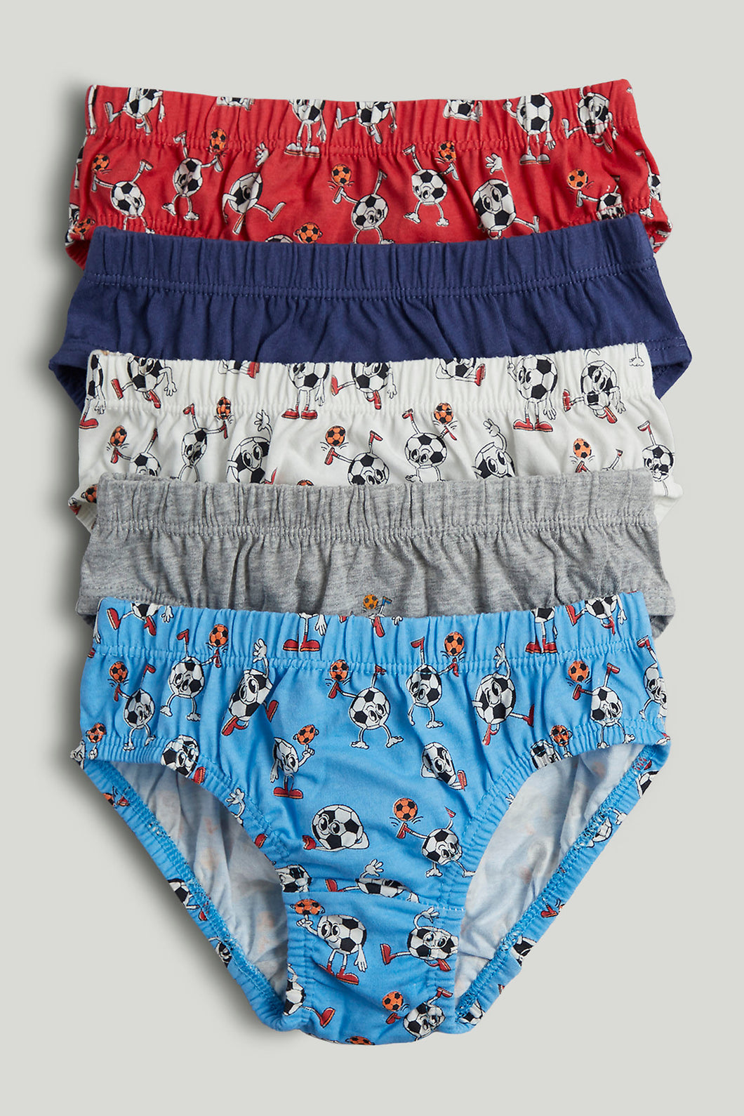 Mothercare 5 Pack Football Briefs