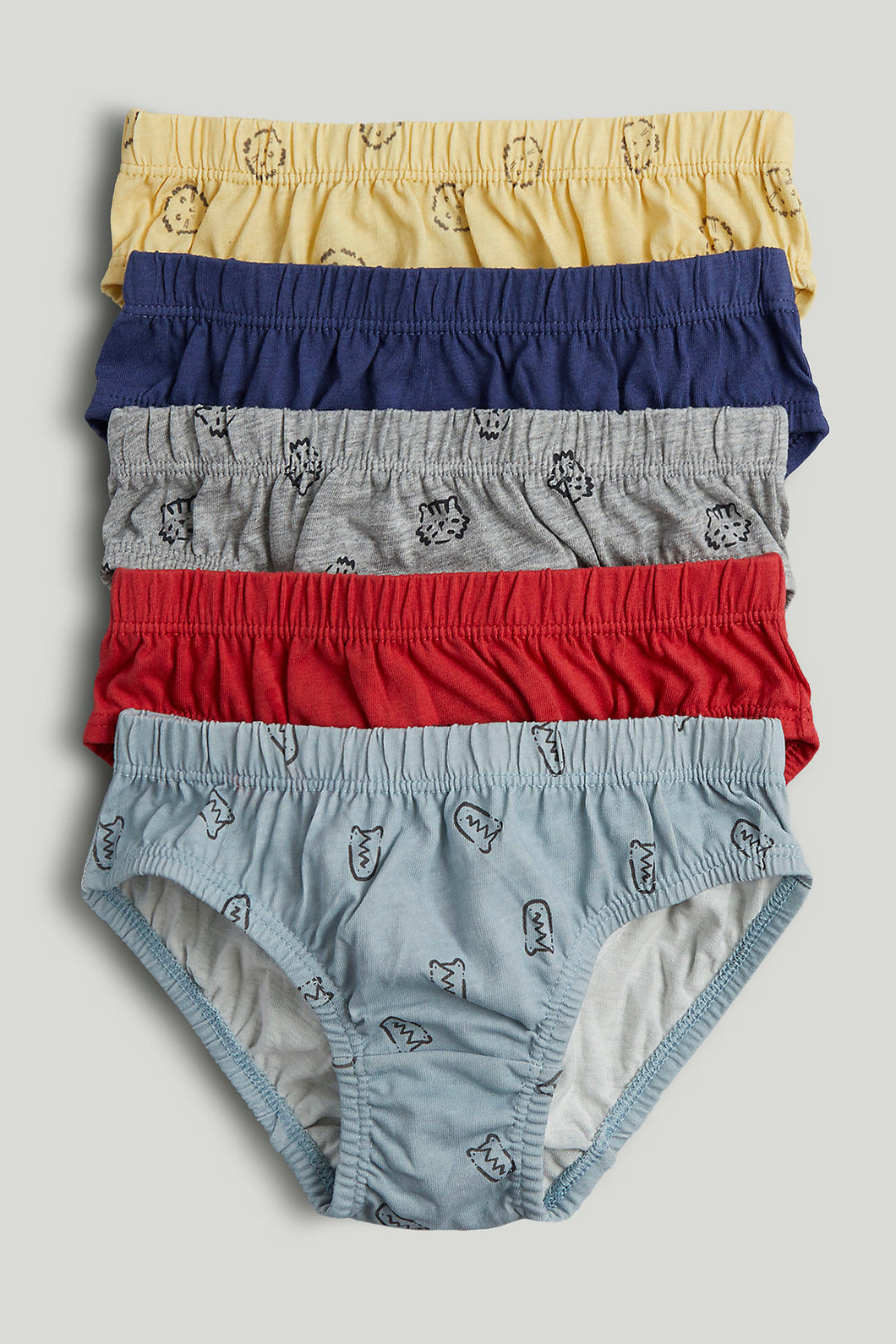 Mothercare 5 Pack Animal Briefs
