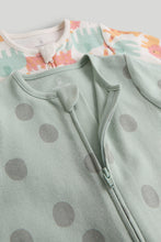 
                        
                          將圖片載入圖庫檢視器 Mothercare 2 Pack Safari Footless Zip-Up Sleepsuits
                        
                      