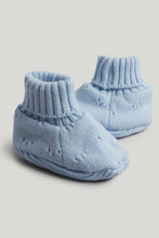 
                        
                          Load image into Gallery viewer, Mothercare Blue Knitted 3-Piece Set
                        
                      