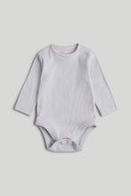 
                        
                          Load image into Gallery viewer, Mothercare 3 Pack Ribbed Bodysuits
                        
                      