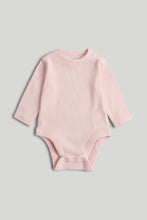 
                        
                          Load image into Gallery viewer, Mothercare 3 Pack Ribbed Bodysuits
                        
                      