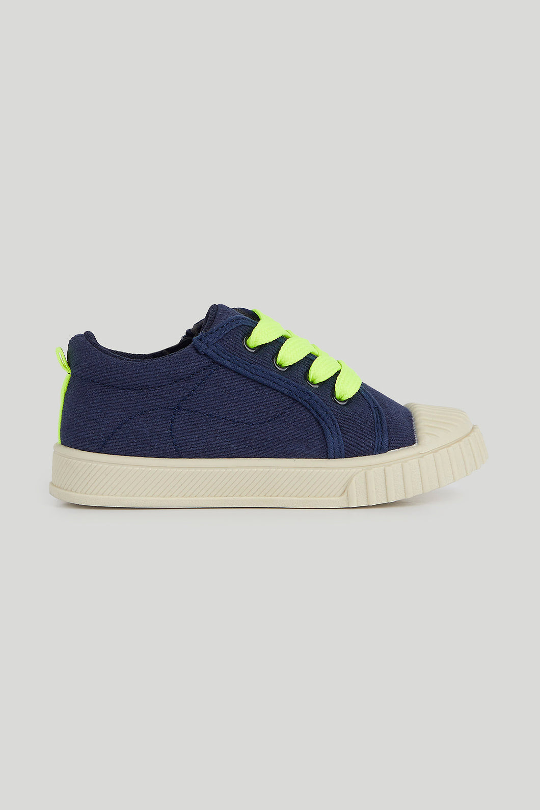 Mothercare Navy Canvas Trainers