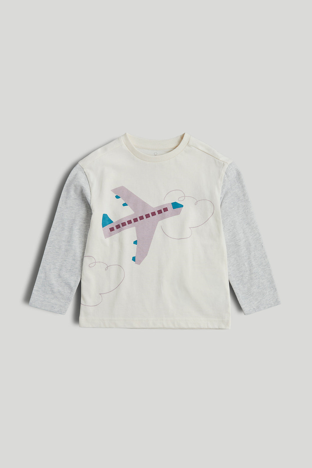 Mothercare Plane Long-Sleeved T-Shirt