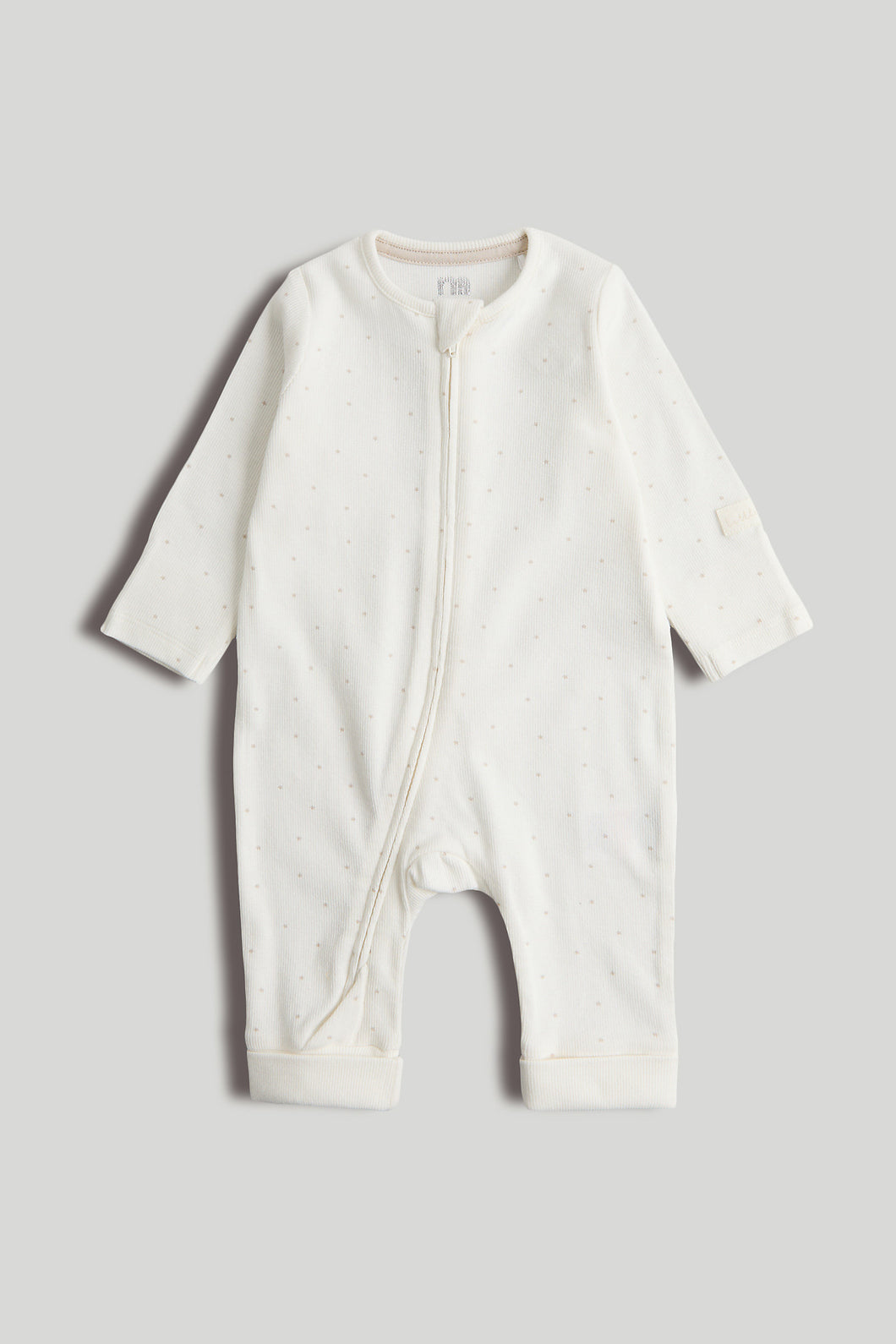 Mothercare My First Ribbed Zip-Up All-in-One