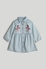 
                        
                          將圖片載入圖庫檢視器 Mothercare Denim Shirt Dress
                        
                      
