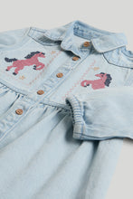 
                        
                          將圖片載入圖庫檢視器 Mothercare Denim Shirt Dress
                        
                      