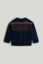 
                        
                          將圖片載入圖庫檢視器 Mothercare Navy Fair Isle Jumper
                        
                      