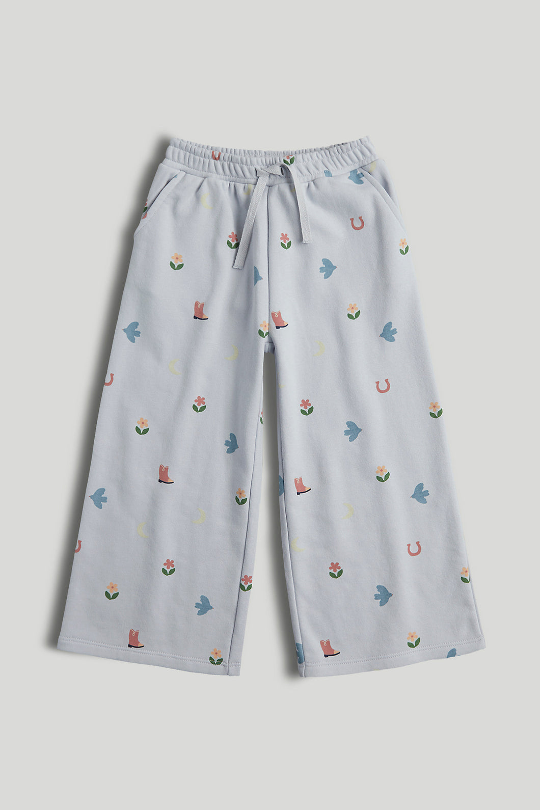 Mothercare Blue Wide-Leg Joggers