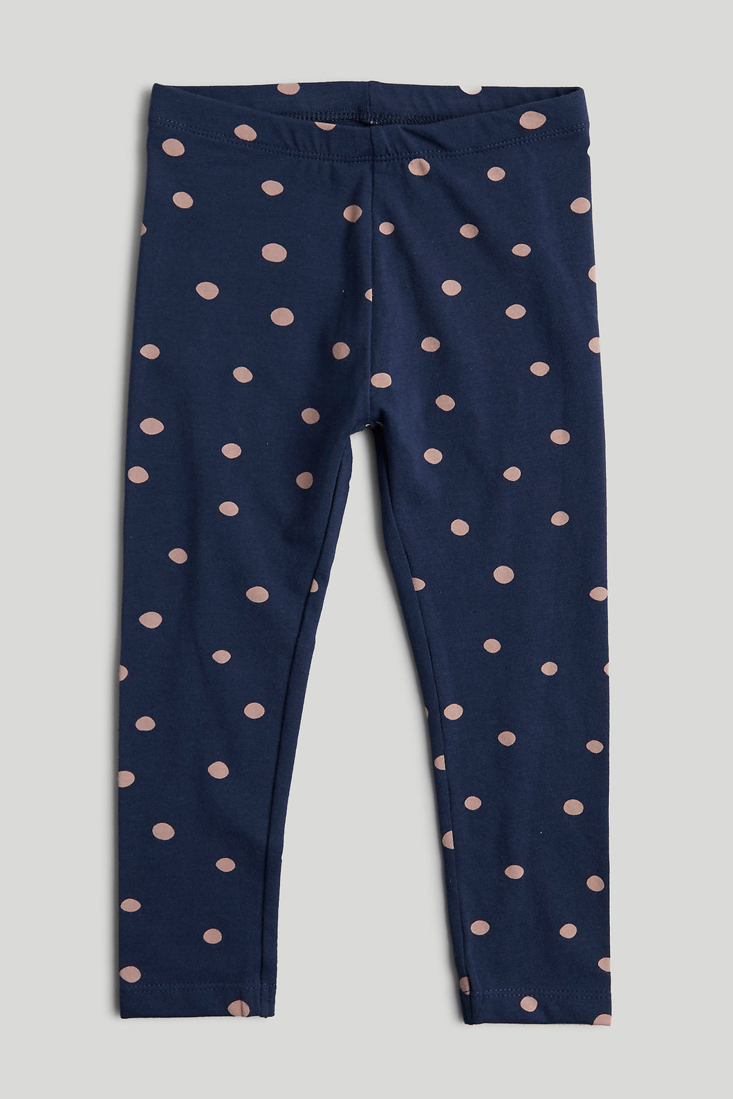 Mothercare Navy Spotted Leggings