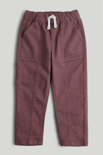 
                        
                          Load image into Gallery viewer, Mothercare Frosty Pink Carpenter Joggers
                        
                      