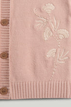 
                        
                          將圖片載入圖庫檢視器 Mothercare Pink Embroidered Knitted Cardigan
                        
                      