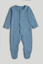 
                        
                          將圖片載入圖庫檢視器 Mothercare 3 Pack My First Blue Sleepsuits
                        
                      