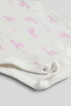 
                        
                          Load image into Gallery viewer, Mothercare 5 Pack Giraffe Long-Sleeved Bodysuits
                        
                      