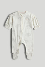 
                        
                          Load image into Gallery viewer, Mothercare My First Cream Bows Zip-Up All-in-One
                        
                      