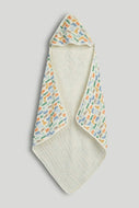 Mothercare Muslin Cuddle 'n' Dry Hooded Towel - mothercare hong kong