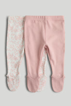 
                        
                          將圖片載入圖庫檢視器 Mothercare 2 Pack My First Leggings with Feet
                        
                      
