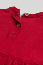 
                        
                          將圖片載入圖庫檢視器 Mothercare Festive Red Knitted Dress and Tights Outfit
                        
                      