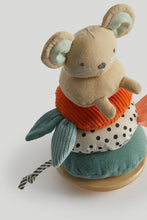 
                        
                          Load image into Gallery viewer, Mothercare Garden Brights Mouse Stacking Ring Toy
                        
                      