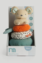 
                        
                          Load image into Gallery viewer, Mothercare Garden Brights Mouse Stacking Ring Toy
                        
                      